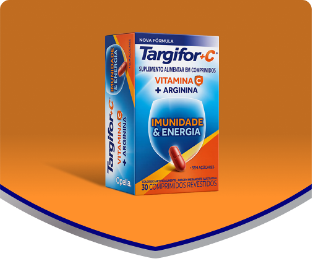 Embalagem Targifor +C Comprimidos