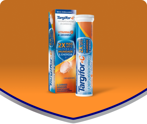 Embalagem do suplemento Targifor C