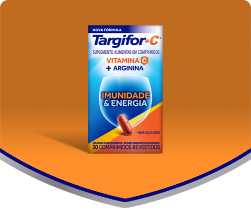 Embalagem Targifor +C Comprimidos