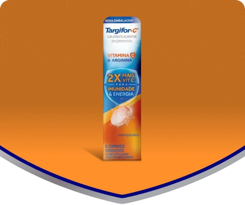 Embalagem do suplemento Targifor C