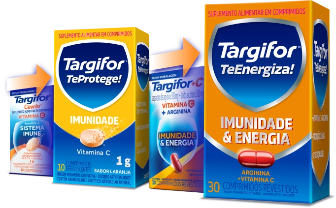 Família Targifor® com produtos variados