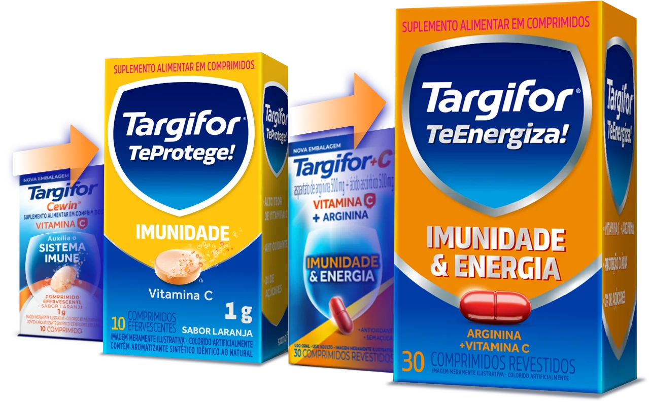 Família Targifor® com produtos variados